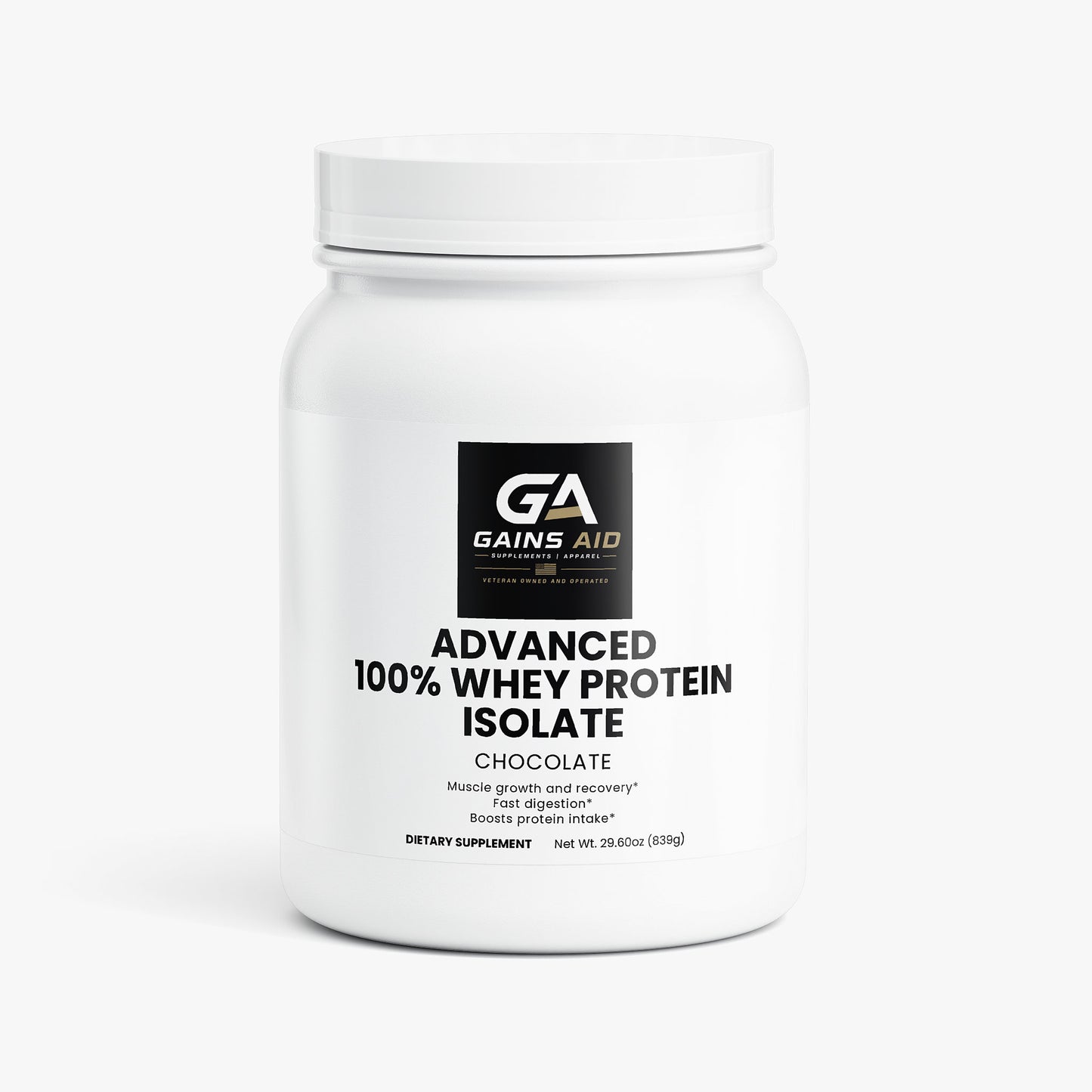 Advanced 100% Whey Protein Isolate (Chocolate)